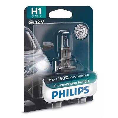 Philips X-tremeVision Pro150 H1 Halogen bis zu 150% mehr Licht 55W 12V