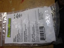 16-14 AWG 10 Stud Nylon Insulated Double Crimp Fork Terminal QTY 100