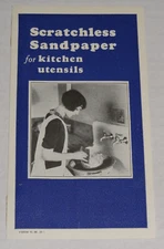 3M Company Minnesota Mining & Manufacturing WetOrDry Sandpaper Brochure 1920s