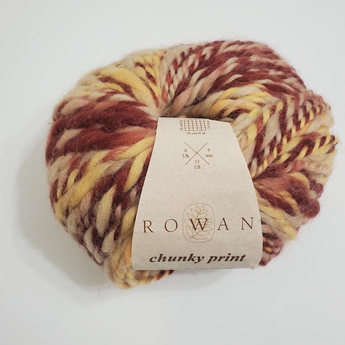 Rowan Chunky Print Yarn 100% Wool 0083 100g 1 Ball