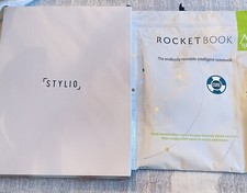 ROCKETBOOK FUSION Smart Reusable Notebook 8.5"x11" w/Pen Towel Portfolio NIP