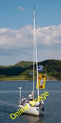 Foto 6x4 Squibs bei Crinan Die private Yacht Squibs nähert sich dem Meer lo c2014