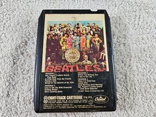The Beatles- Sgt. Pepper s Lonely Hearts Club Band 8-Track Tape. Free Shipping