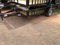 2021 AMO 82X144 Steel Utility Trailer DLX ATV