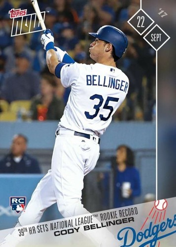 2017 Topps Now 642 Cody Bellinger