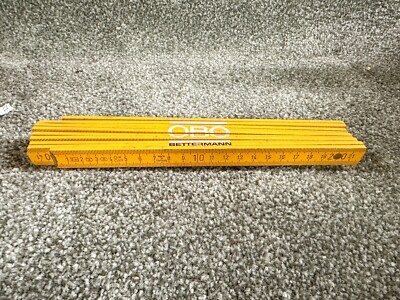 VINTAGE BETTERMANN OBO HOLZ ZOLLSTOCK ZOLLSTOCK MASS GROß