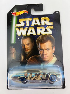 Hot Wheels Disney Star Wars Fish'D Chip'D Qui-Gon Jinn Obi-Wan Kenobi  2017 887961379990| - Main Image