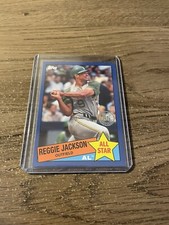 2020 Topps Series 2 REGGIE JACKSON 1985 All-Star BLUE Parallel Athletics #85AS-5