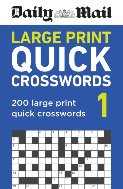 Daily Mail Large Print Quick Crosswords Volume 1 - Image 3