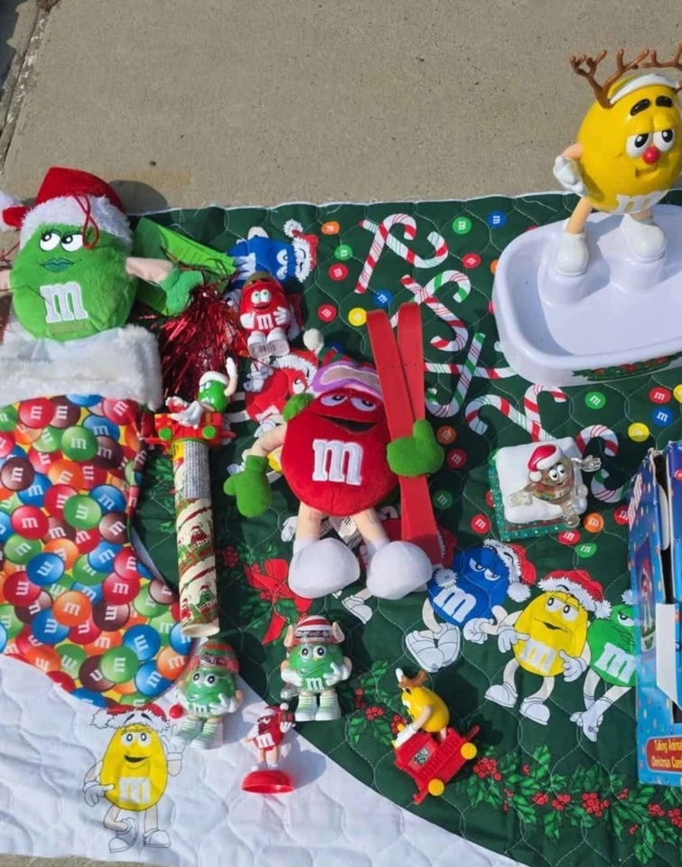 Vintage M&Ms Navidad 26 piezas Foto 4 de 4