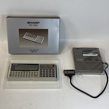 Sharp PC-1350 CE-126P Pocket Vintage Computer Printer Cassette Box READ Desc