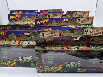 Nerf Zombie Strike Arrow Refill Deadbolt Blaster Hasbro 8 Packs 32 Arrows