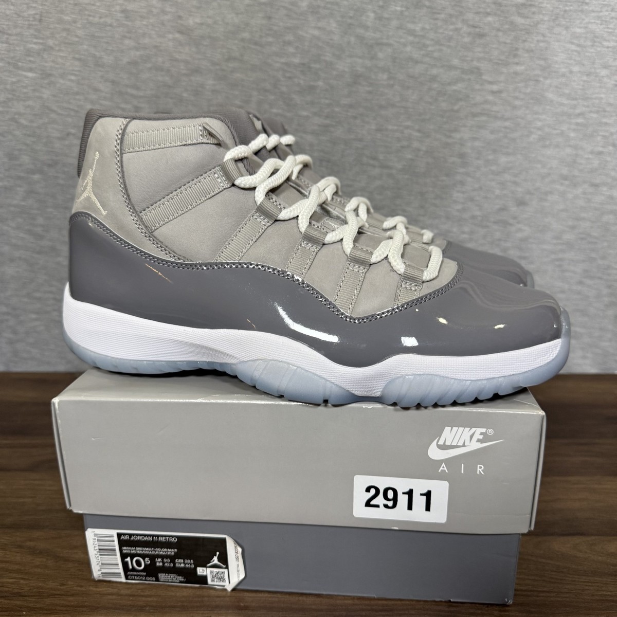 Nike Air Jordan 11 Size 10.5 Retro Cool Grey 2021 Men