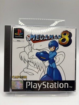 Sony PlayStation 1 Mega Man 8 PS1 Top Sammlerzustand Komplett PAL