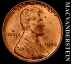 1945 Lincoln Wheat Cent - Choice Gem Brilliant Uncirculated  No Reserve #L5190