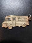 Snap On Tools Vintage Brass Super Service Truck Van Key Ring Keychain — photo 5