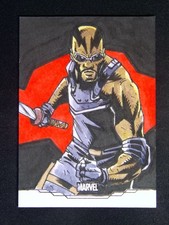 Marketplace image: 2026 Topps Chrome Marvel Comics Blade SKetch Auto 1/1