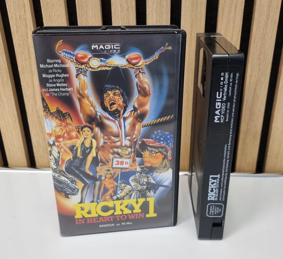 Ricky 1: In Heart to Win - Magic Video - Michael Michaud - VHS - Bild 1 von 2