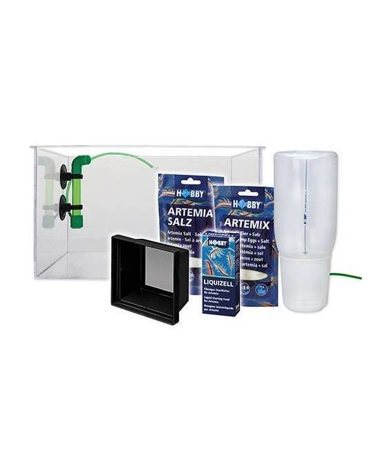 Kit complet elevage artemias Hobby pour nourrir facilement les poissons exigeants en aquarium