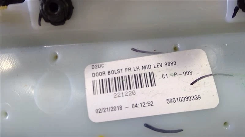 2018-2024 CHRYSLER PACIFICA FRONT LEFT DOOR TRIM PANEL 7HL424D2AA - Image 4 of 4