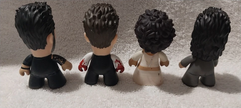 Lote de 4 figuras de vinilo The Preacher Collection de 3" Titanes 2017 Foto 4 de 4