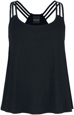Outer Vision Top Damen Trini schwarz Basics