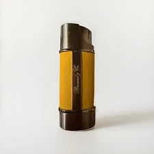 Brizard & Co. “Nano” Cigar Lighter – Yellow Leather – Luxury Butane Torch