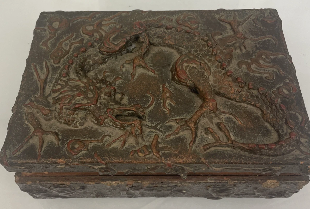 铜日本古董盒子| eBay