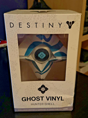Destiny 2 Ghost Vinyl Hunter Shell (Emblem Unused)