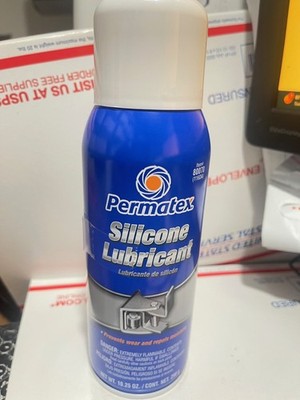 Permatex 80070 Silicone Spray Lubricant, 10.25 oz. net Aerosol Can NO RED ST(K17
