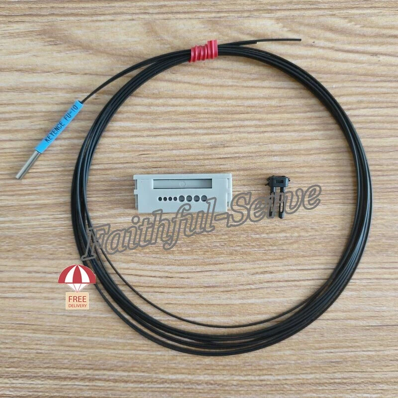 Fiber Optic Sensor Equipped Without Lens For KEYENCE FU-10 FU10 - Image 3 of 4