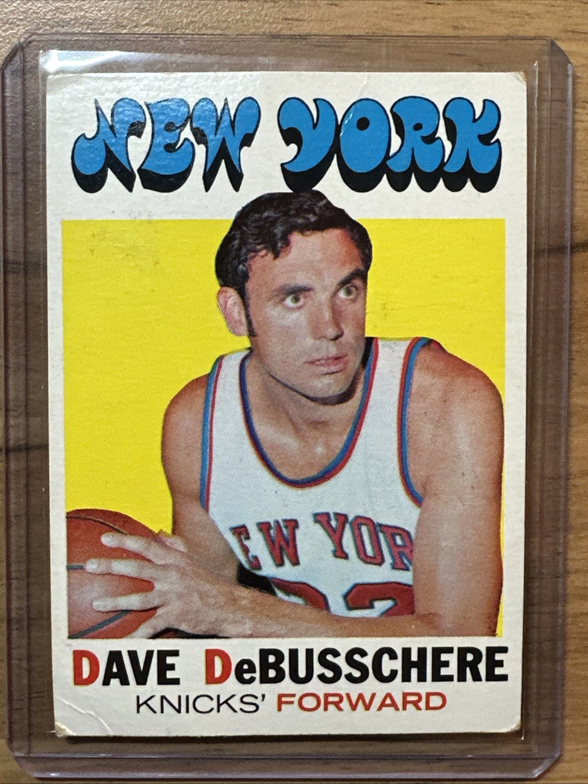 Dave DeBusschere 1971 72 Topps #107 New York Knicks