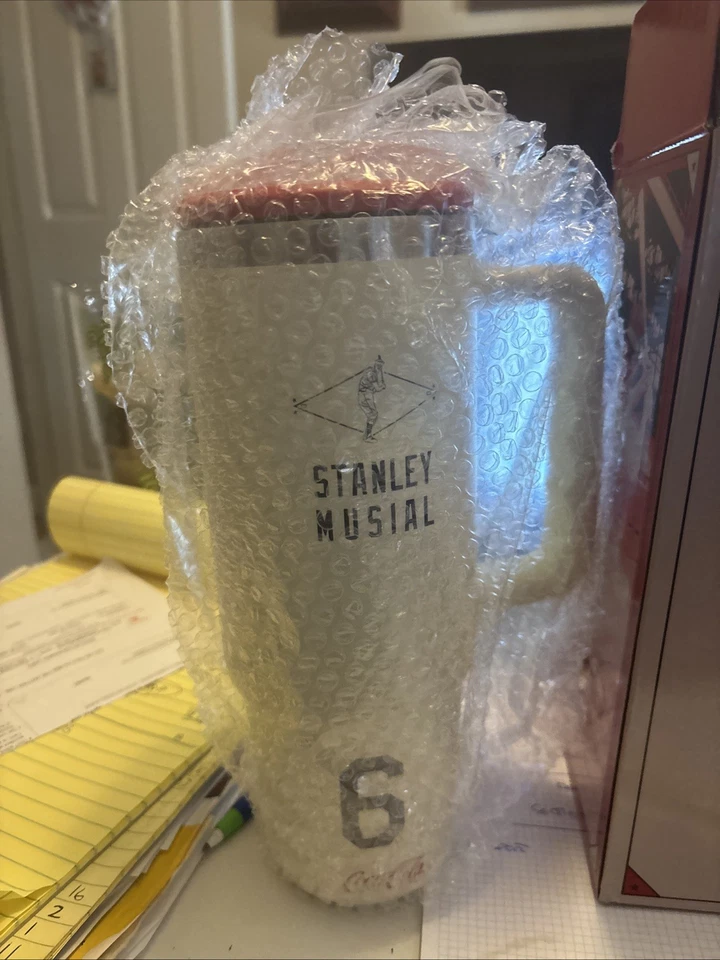 Stanley Musial Tumbler 30 OZ SGA 6/22/24 St. Louis Cardinals STL Cards New Stan - Image 2 of 4