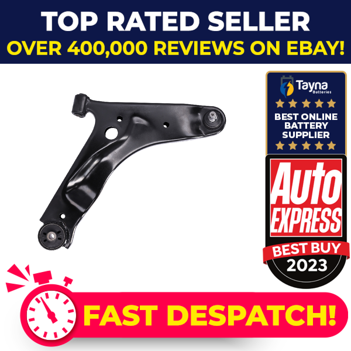 Wishbone / Suspension Arm fits HYUNDAI i10 PA 1.1D Front Right 08 to 11 D3FA New
