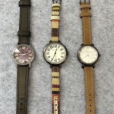 Untested 3x Vintage TOKYObay Womens Watch Quartz Lot Japan Silver Tone