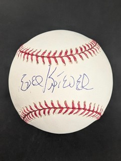 Evel Knievel Stunt Daredevil Signed OML Official Major League Baseball AUTO JSA