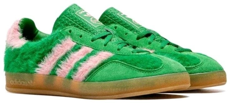 adidas gazelle silver green womens adidas Gazelle Bold W JI2705