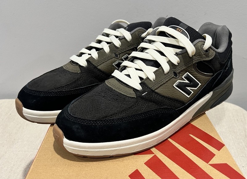 New Balance Numeric Men's Andrew Reynolds 933 Black Dark Olivine Sz 13