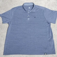 Vortex Optics Polo Shirt XL Short Sleeve Blue Embroidered Logo