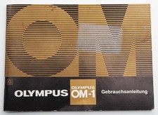 User Manual Description Olympus OM-1 OM 1 Instruction Manual
