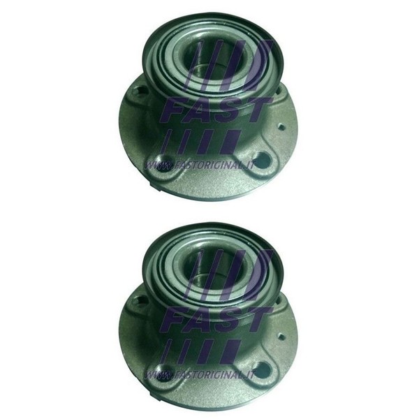 2X Fast RADLAGER-SATZ Hinten Passend FÜR Fiat Doblo Opel Combo | FT24051-image