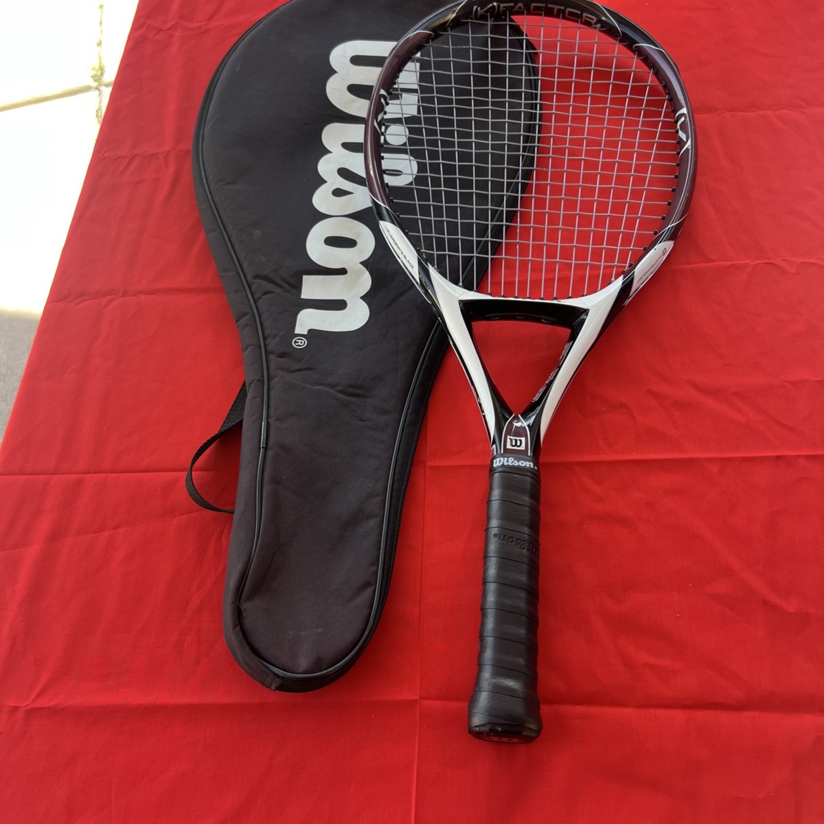 Wilson K Zero (K) Factor Tennis Racquet | eBay