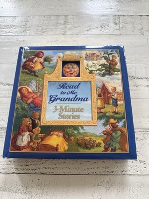 Read to Me Grandma 3-Minute Stories HC 2002 Illustrated Children s Fairy Tales