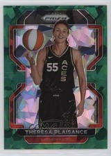 2022 Panini Prizm WNBA Green Ice Prizm Theresa Plaisance #56 00zd