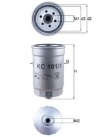 Mahle KC 101/1 Kraftstofffilter FüR Hyundai,Kia