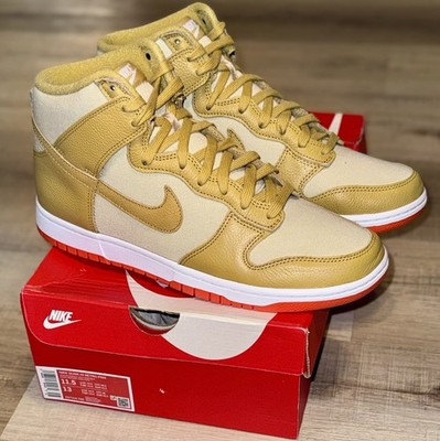 Nike Dunk High Retro PRM – “Team Gold/Wheat Gold” – Men’s 10 / Women’s 11.5 Nike Dunk High Retro PRM – “Team Gold/Wheat Gold” – Men main image 2