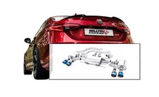 Milltek Sportauspuffanlage Alfa Romeo Giulia Quadrifoglio 952, 4x100 Titan gefl.