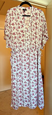 New Rag & Bone Elysse Floral Print Short Sleeve Shift Dress Women’s XL