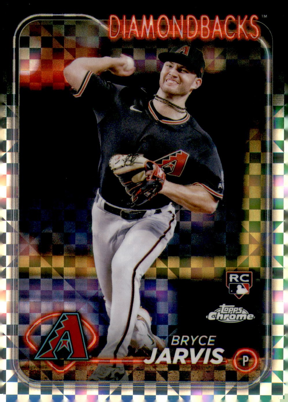 2024 Topps Chrome #75 Bryce Jarvis X-Fractors