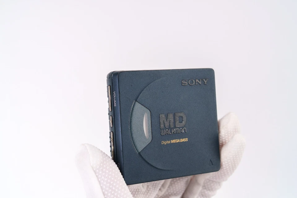 Walkman Sony MZ-E55 MD Minidisc (Azul Meia-Noite/Preto) [DEMO / REPRODUÇÕES] - Imagem 4 de 4